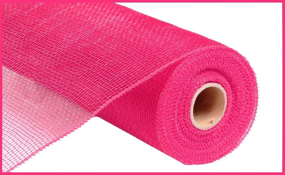 10" Deco Poly Mesh: Hot Pink - RE130211 - The Wreath Shop
