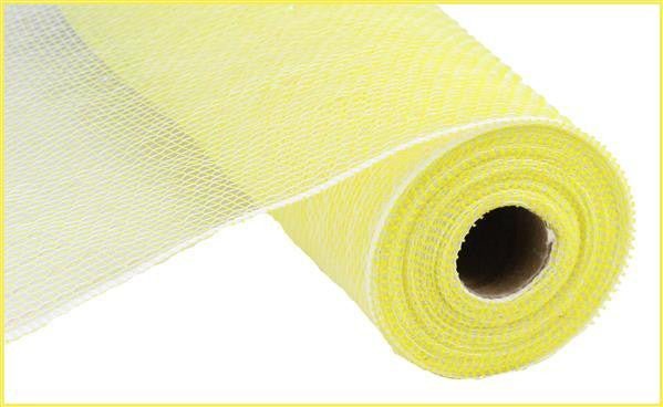 10" Iridescent Foil Mesh: Pastel Yellow - RY8501C9 - The Wreath Shop