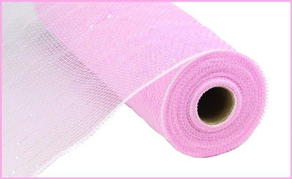 10" Iridescent Foil Mesh: Pink - RY8501E3 - The Wreath Shop