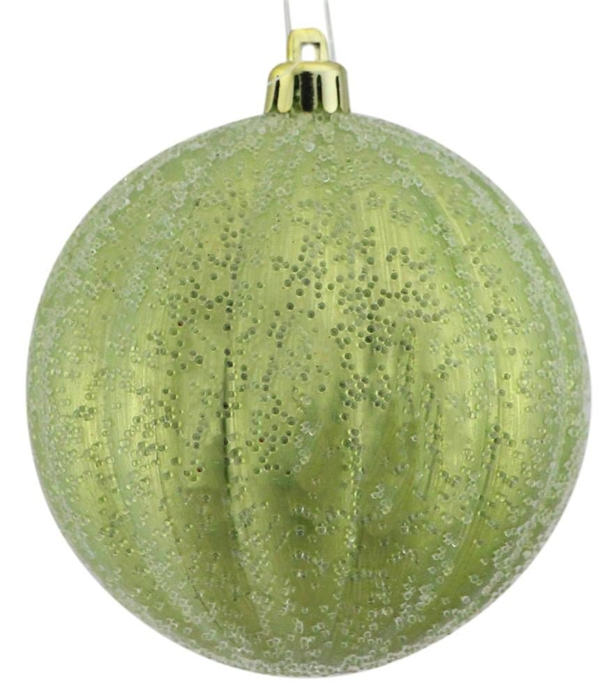 100mm Icy Green Mist Ball Ornament - XY805373 - The Wreath Shop