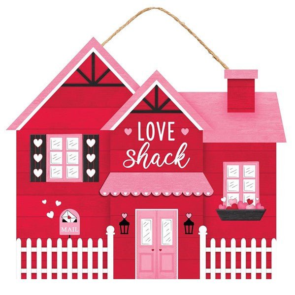 11.25" Love Shack House Hanger - AP7093 - The Wreath Shop