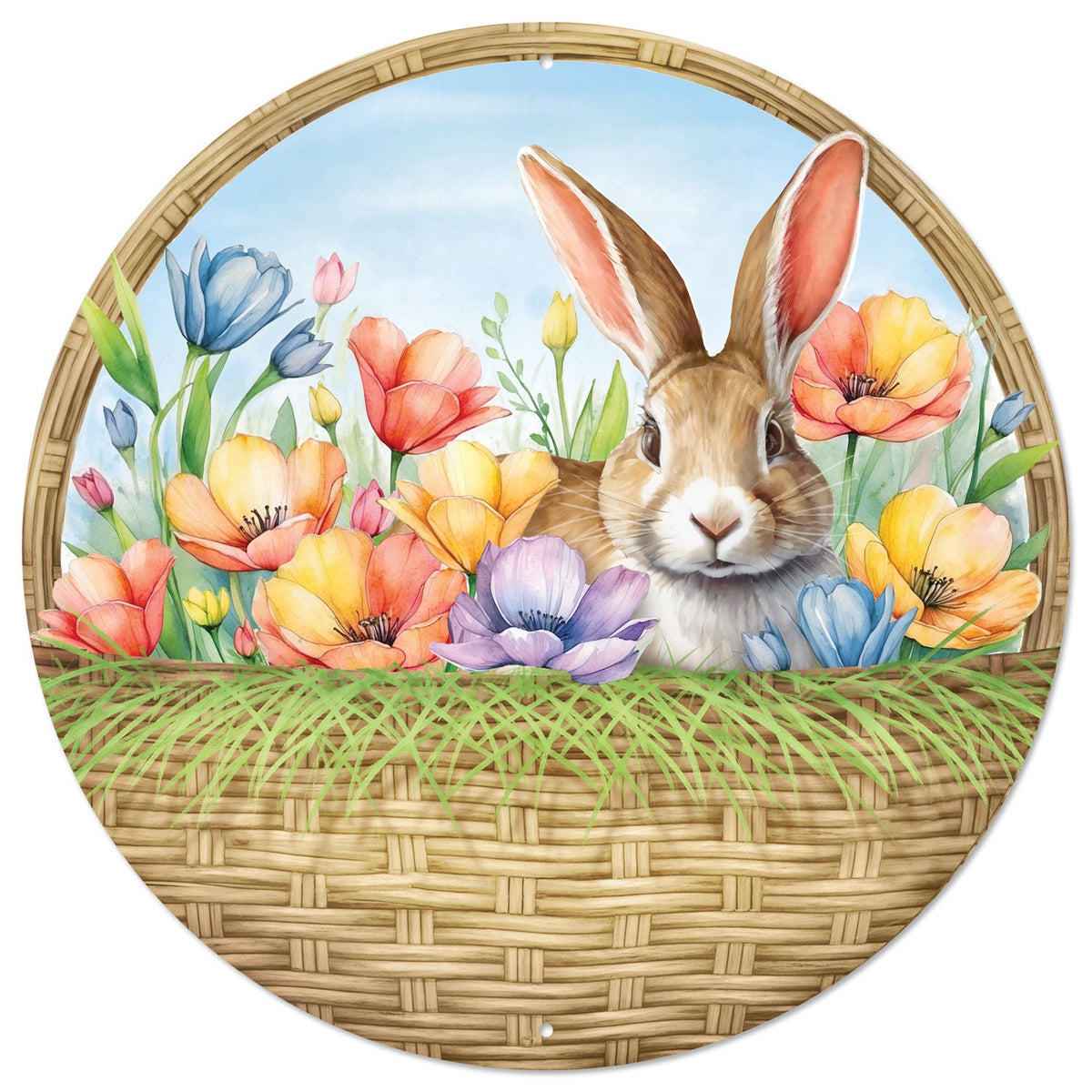 12-metal-basket-w-bunny-sign-