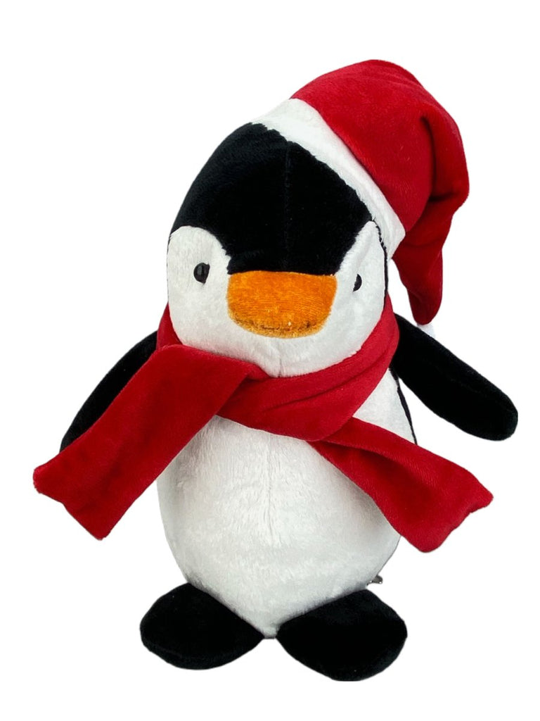 12" Plush Penguin - 85829BK - The Wreath Shop