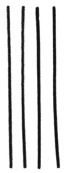 12" x 6mm Chenille Stems: Black (100) - MA200102 - The Wreath Shop