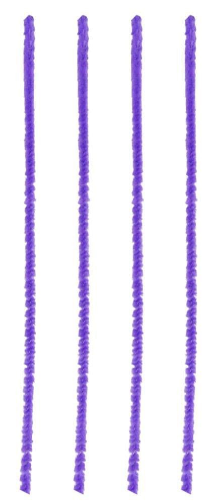 12" x 6mm Chenille Stems: Purple (100) - MA200123 - The Wreath Shop
