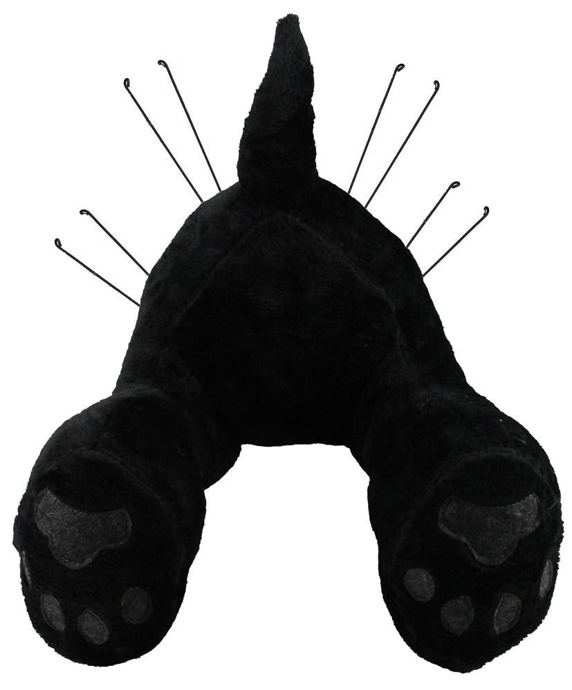 14" Dog Rear Wreath Attachment: Black - MD067802 - The Wreath Shop