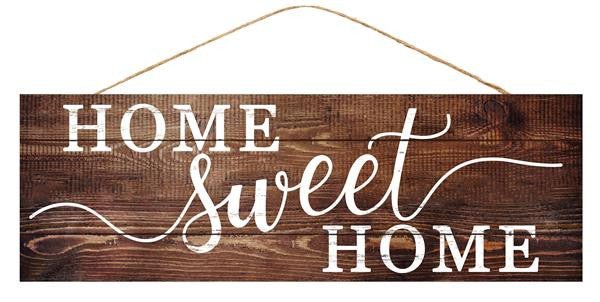 15" Home Sweet Home Sign: Natural/White - AP818943 - The Wreath Shop