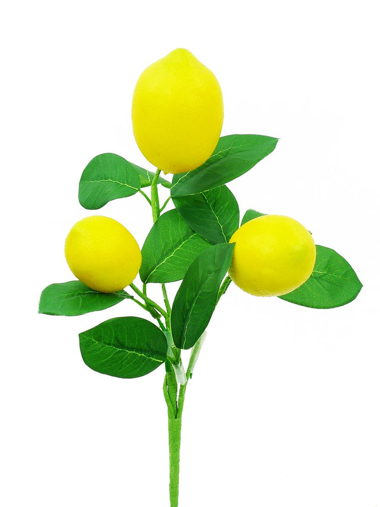 16" Lemon Branch Pick - 62813SP16 - The Wreath Shop