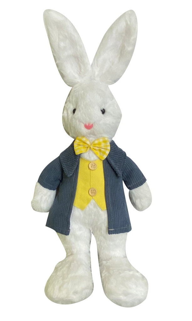 18" Plush Boy Bunny - 63116BL - The Wreath Shop