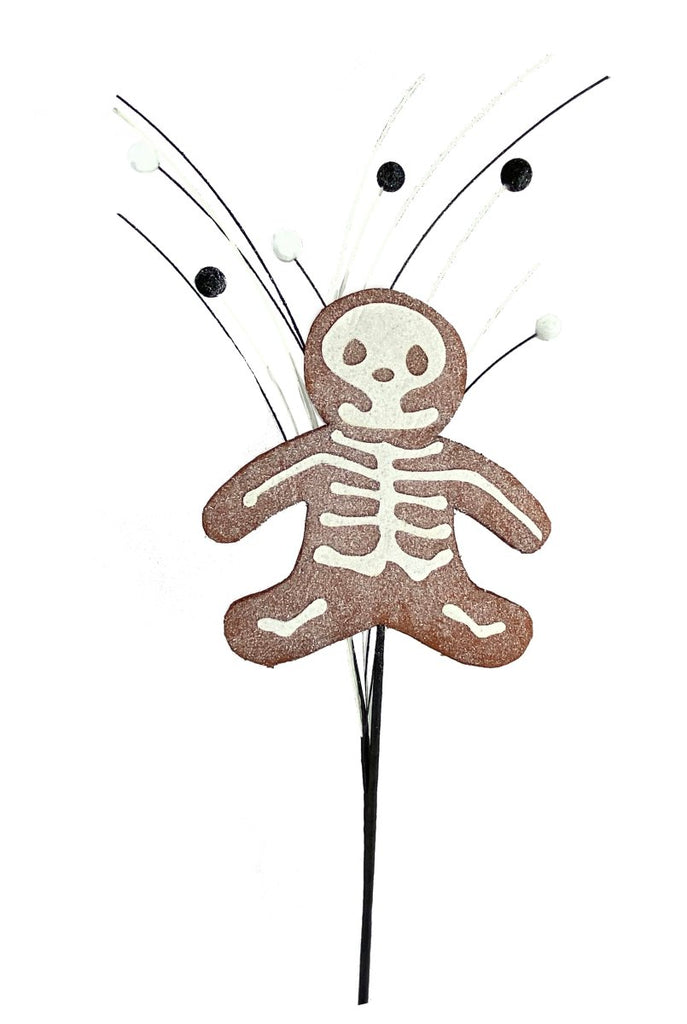 19" Skeleton Cookie Pick - 56908BN - The Wreath Shop