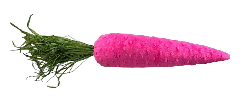 20" Plush Carrot: Hot Pink - 63451BT - The Wreath Shop