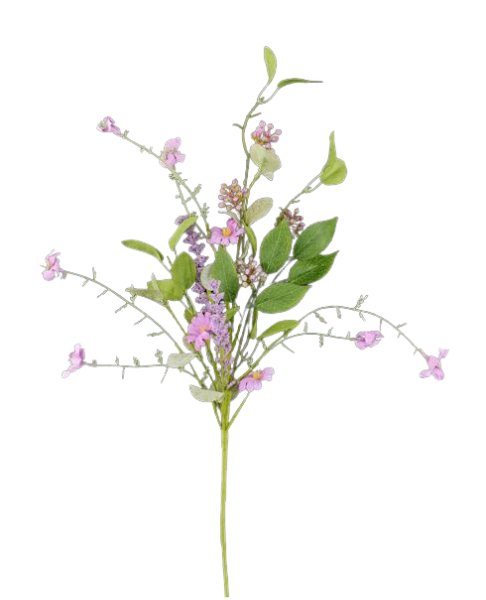 22" Bead Flower Spray: Lavender - FH807913 - The Wreath Shop