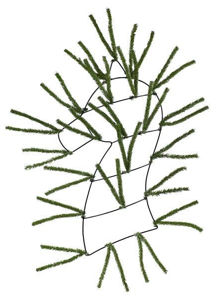 22.5" Horse Head Pencil Work Form: Green - XX771709 - The Wreath Shop