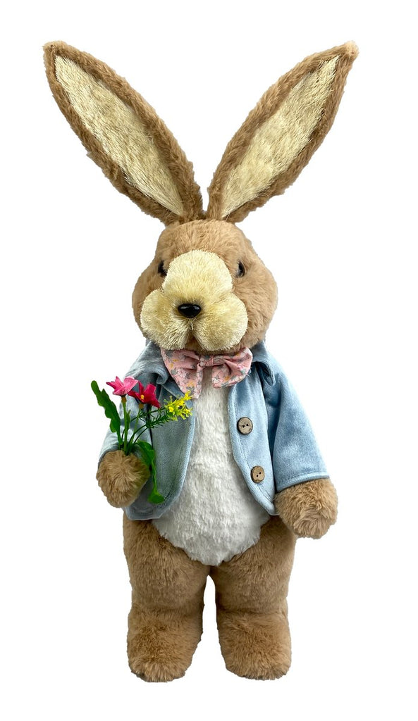 23" Standing Bunny: Boy - 63360BOY - The Wreath Shop