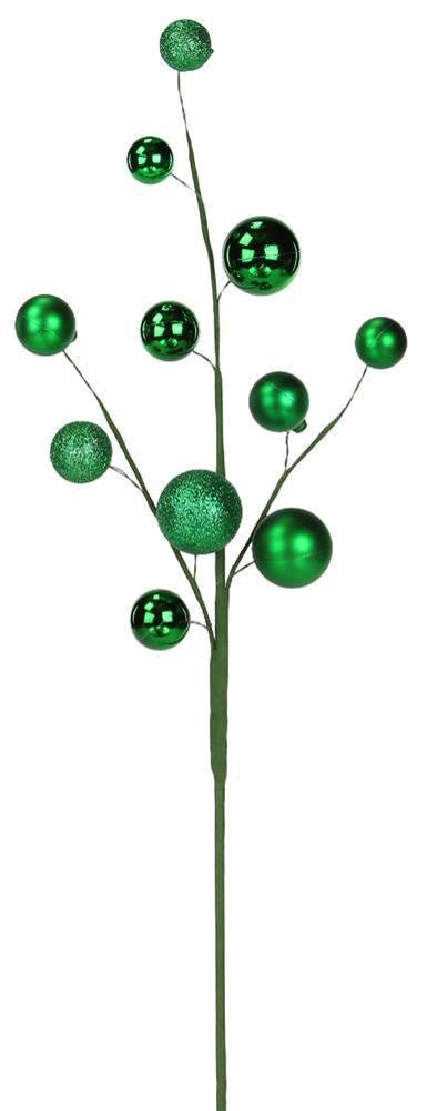 24" Emerald Green Ball Spray - XS106106 - The Wreath Shop