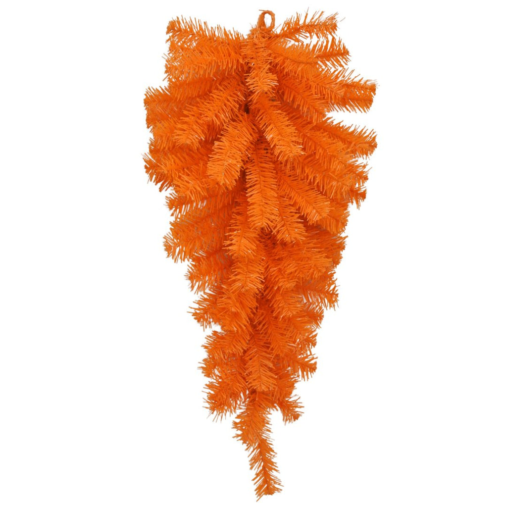 24" PVC Teardrop Form: Orange - 82298-OR - The Wreath Shop