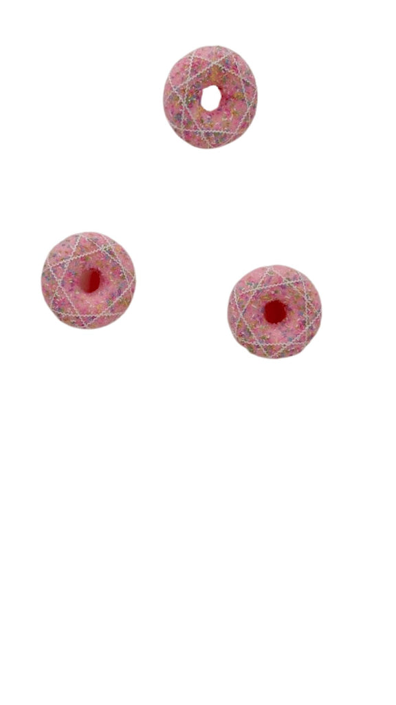 25" Donut Spray: Pink - 40022-PK - The Wreath Shop