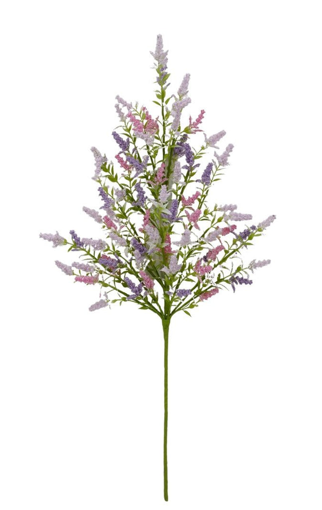 28" Lavender Spray: Pink/Lavender/White - 63876 - The Wreath Shop