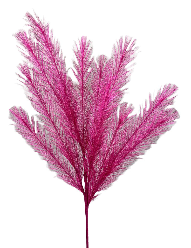 30" Pampas Grass Spray: Dark Pink - 85684BT - The Wreath Shop
