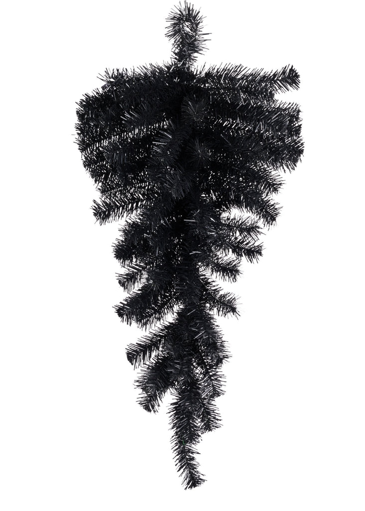 30" PVC Teardrop Form: Black - XX930202 - The Wreath Shop