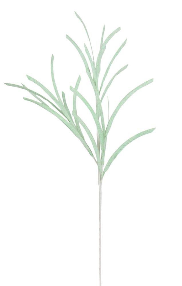31" Glitter/Paper Grass Spray: Light Mint - XS110183 - The Wreath Shop