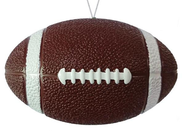 4.75"L Painted Football W/Hanger - MS132804 - The Wreath Shop