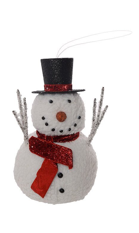 8.5" Snowman Ornament - 63698 - The Wreath Shop