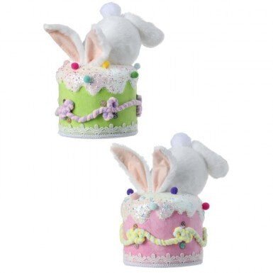 Bunny Bottom in Cake - MT26007-pink - The Wreath Shop