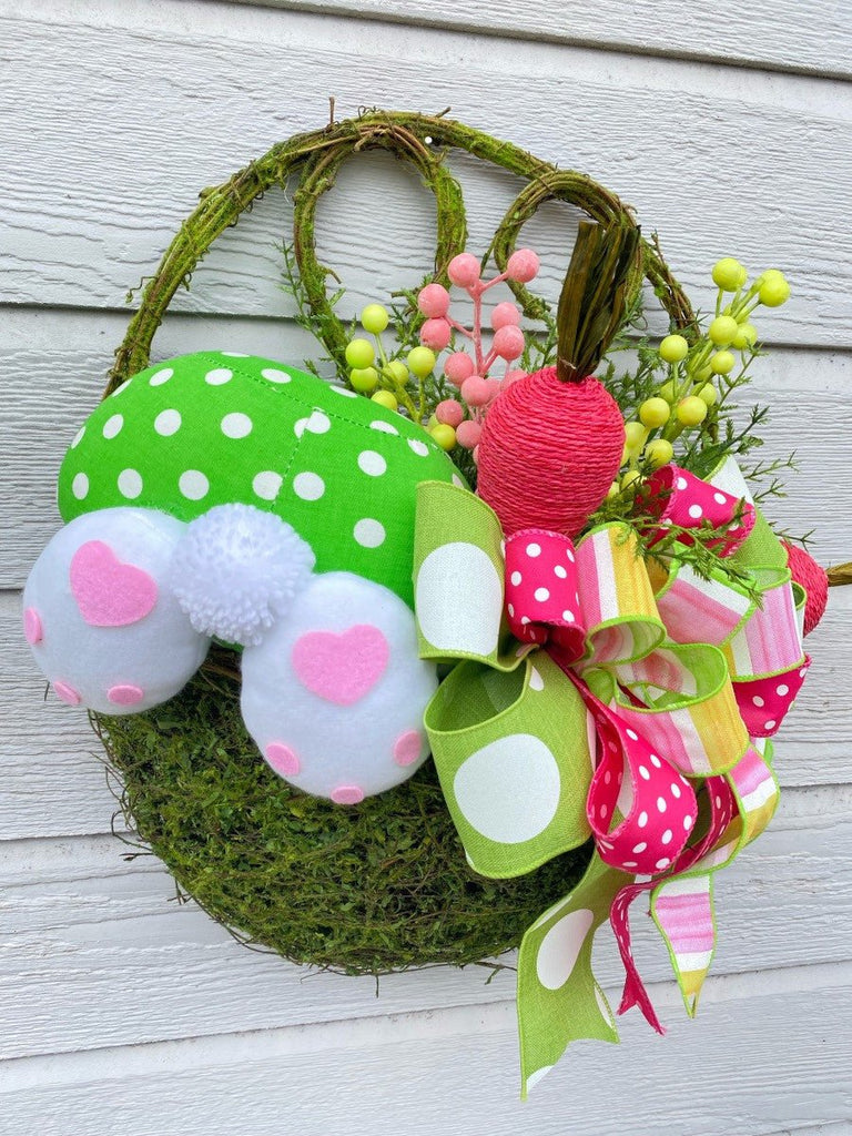 Easter Bunny Bottom Basket - Bunny Bottom Basket - The Wreath Shop