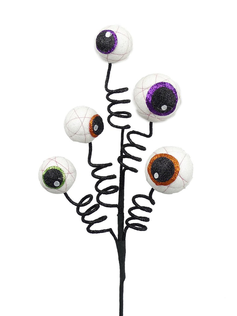 Eyeball Curly Pick - 56597HAL - The Wreath Shop