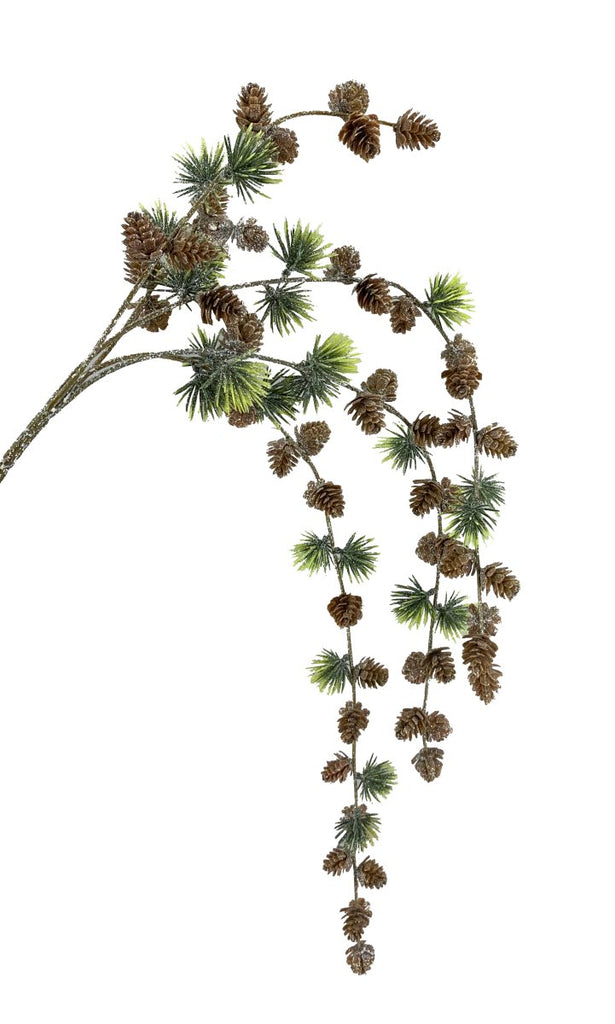 Hanging Pinecone Spray - 85345NAT - The Wreath Shop