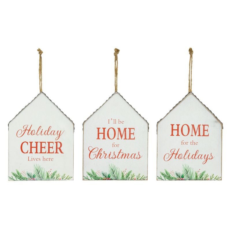 Holiday Home Christmas Sayings Signs - 11611 - Cheer - The Wreath Shop