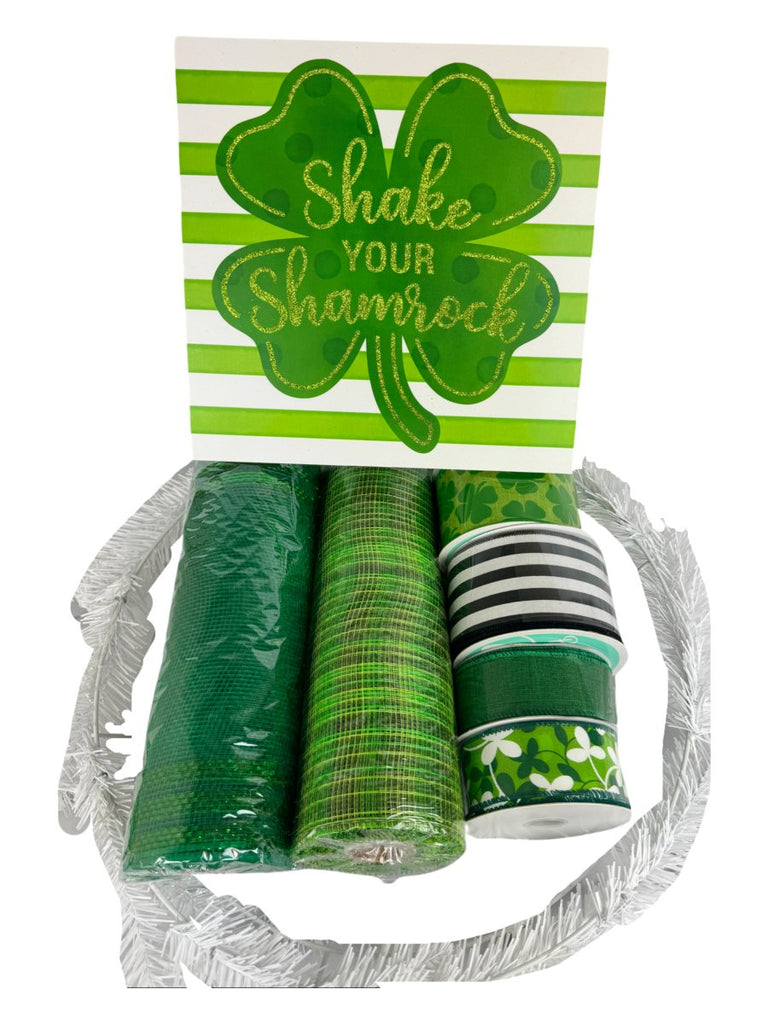 Shake Your Shamrock Wreath Kit - Shake Your Shamrock Kit - The Wreath Shop