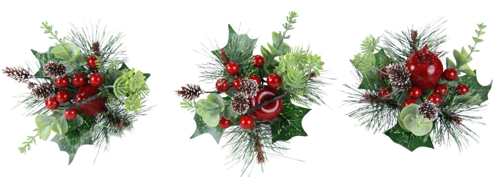 Small Fruit/Berry/Pine Package Pick - XP7139 - The Wreath Shop