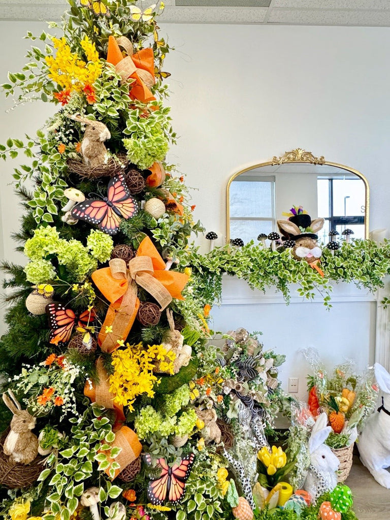 Natural Easter Tree 2024 - The Wreath Shop