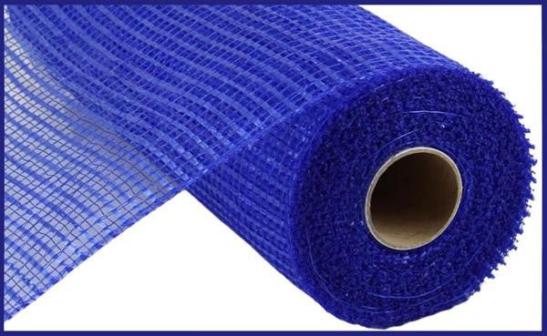 10" Wide Strip Deco Poly Mesh: Royal Blue - RE890025 - The Wreath Shop