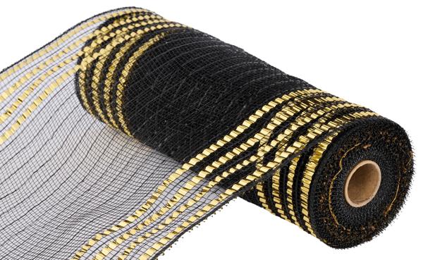 Black Mesh Gold Trim/Navy Blue Mesh Gold Trim Official Rope Trucker Hat | Shaka Kai main image 4