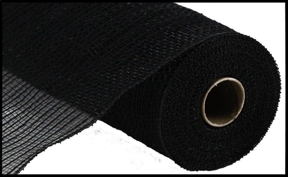 10.5" Fabric Mesh: Black - RY831202 - The Wreath Shop