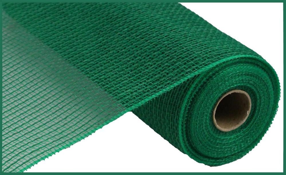 10.5" Fabric Mesh: Emerald Green - RY831206 - The Wreath Shop