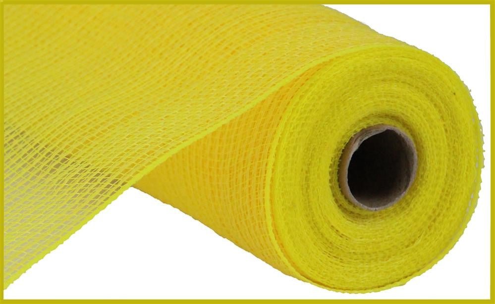 10.5" Fabric Mesh: Yellow - RY831229 - The Wreath Shop