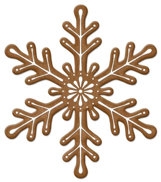 12" Metal Embossed Snowflake - MD1199 - The Wreath Shop