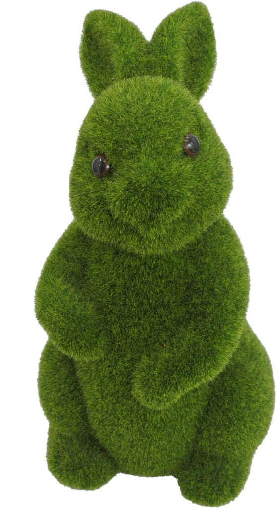 12" Moss Bunny - 80228-NAT - The Wreath Shop