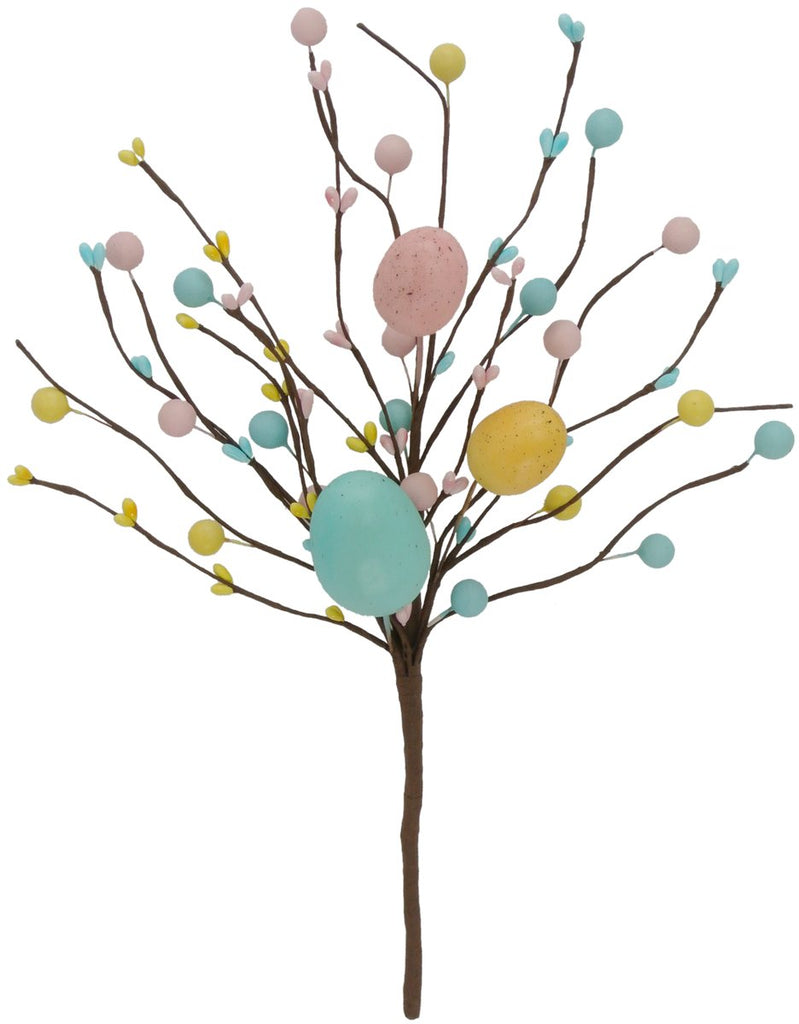 13" Pastel Easter Egg Pip Pick - 62699 - The Wreath Shop