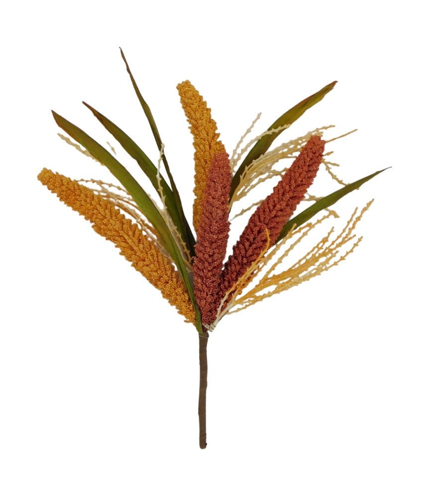 15" Fall Sorghum Pick - 63001 - The Wreath Shop