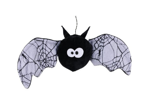 16" Plush Bat: Black/White - HH394927 - The Wreath Shop