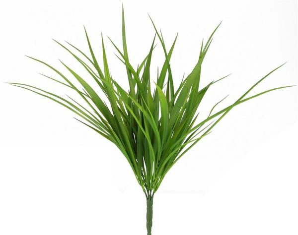 16" Wide Grass Bush - PF173832 - The Wreath Shop