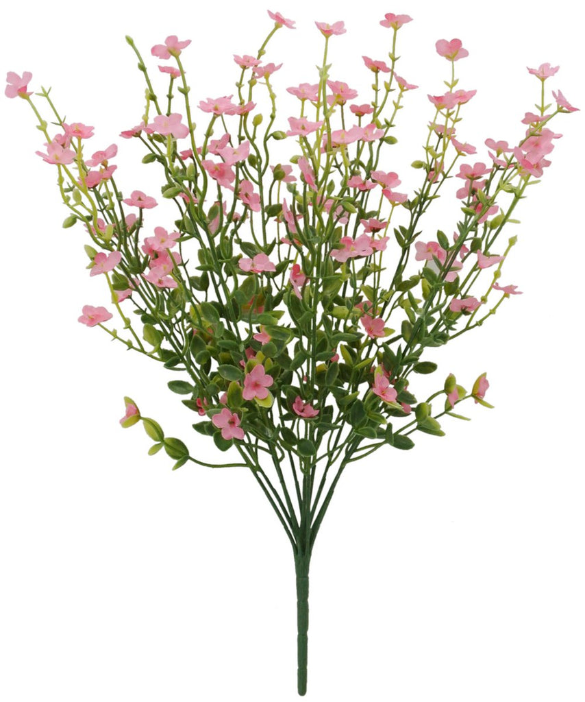 17" Forget Me Not Bush: Pink - 83416-PK - The Wreath Shop