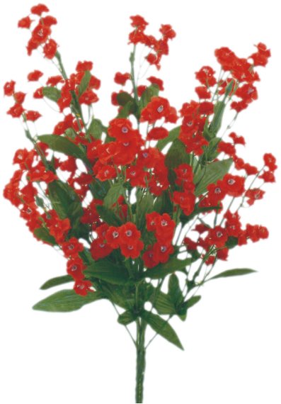 18" Baby's Breath Filler: Red - 31180RD - The Wreath Shop