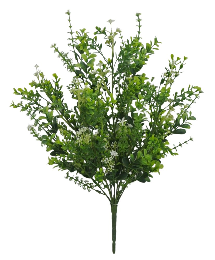 18" Mixed Greenery Bush - 82384 - The Wreath Shop