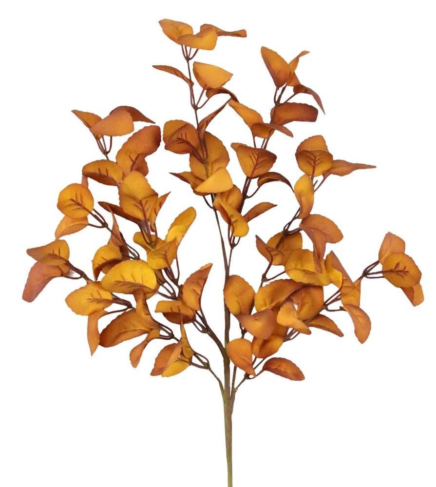 19" Eva Leaf Spray: Orange - HA149120 - The Wreath Shop